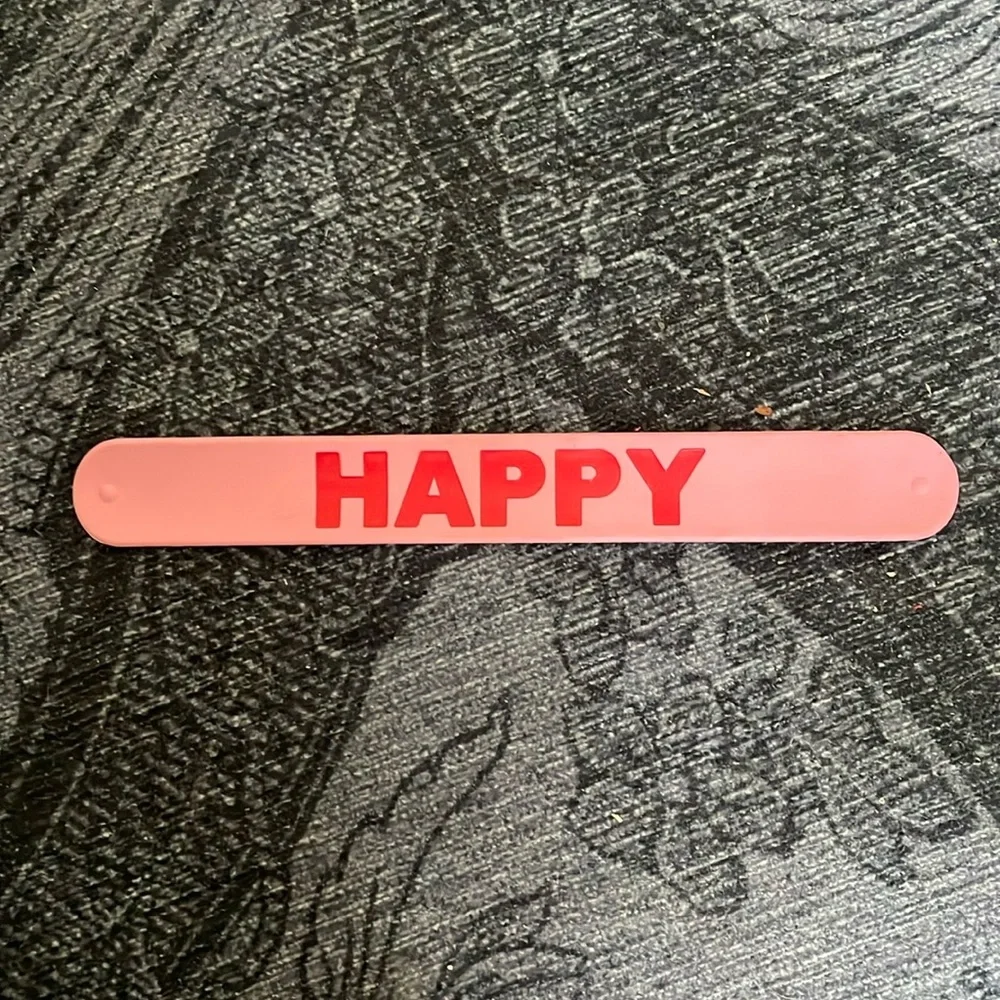 HAPPY slap bracelet